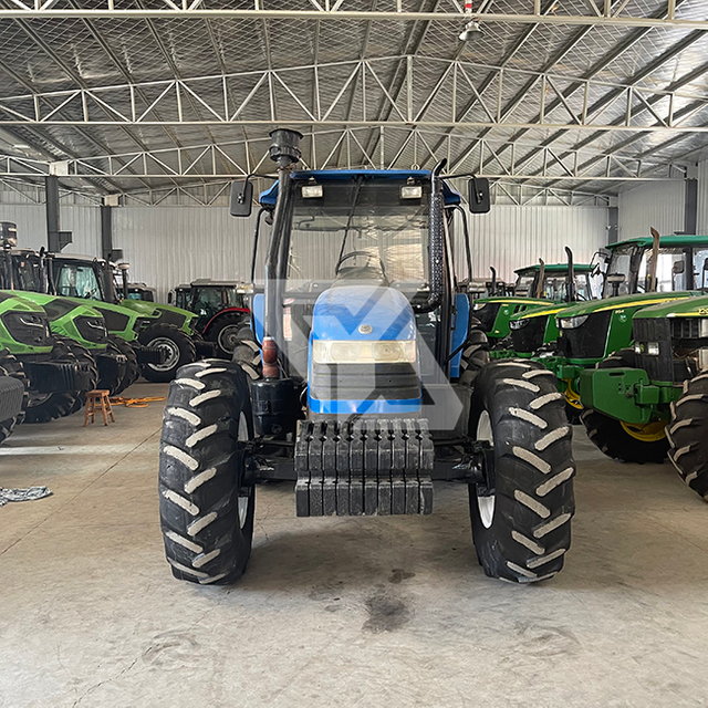 Used New Holland SNH1004 Wheel Farm Tractor 4wd with Cab 100hp